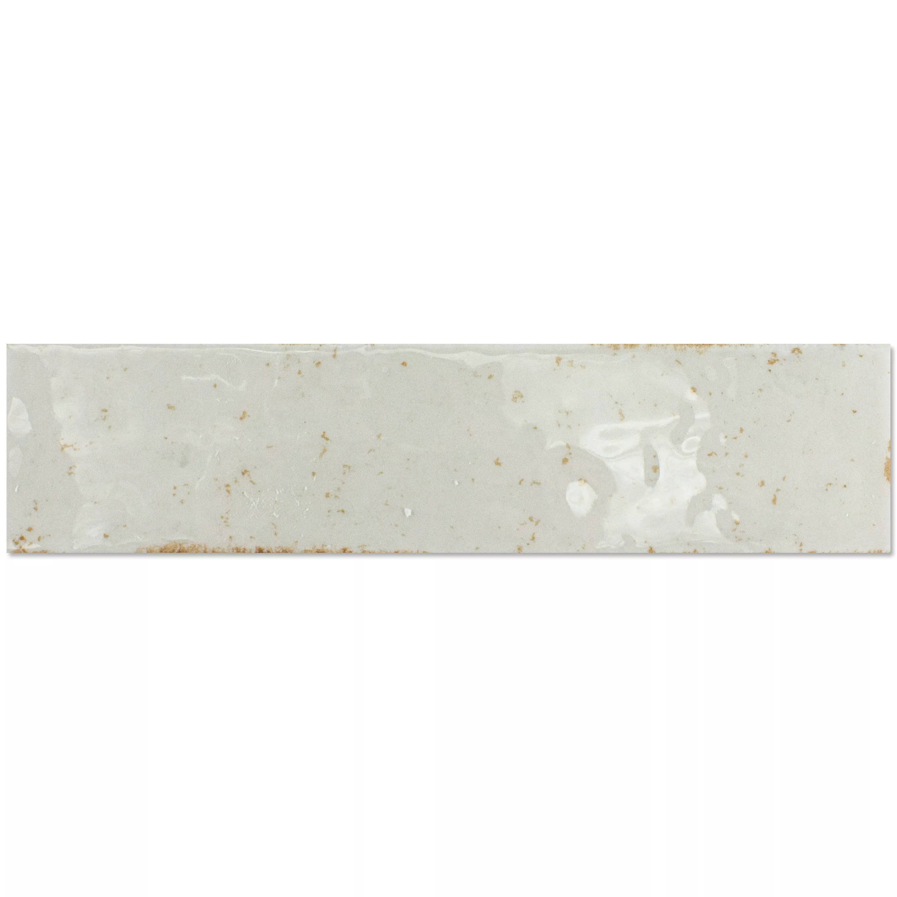Revestimientos Kiowa Brillante Corrugado 6x25cm Blanco
